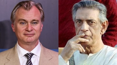 Christopher Nolan calls Satyajit Ray one of the great Indian filmmaker. Christopher Nolan calls Satyajit Ray one of the great Indian filmmaker.