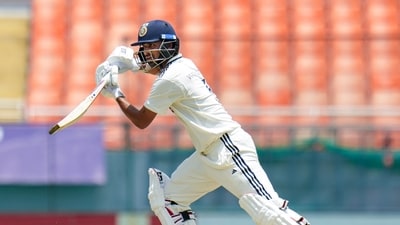 Washington Sundar to miss the opening Test against Sri Lanka. (PTI) Washington Sundar to miss the opening Test against Sri Lanka. (PTI)