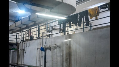 The statement said that the Authority had also filed a complaint against the contractor. (Sunil Ghosh /HT PHOTO) The statement said that the Authority had also filed a complaint against the contractor. (Sunil Ghosh /HT PHOTO)