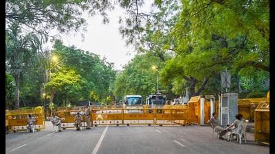 Typically, Jantar Mantar witnesses the highest number of protests at the time of Parliament session (Arvind Yadav) Typically, Jantar Mantar witnesses the highest number of protests at the time of Parliament session (Arvind Yadav)