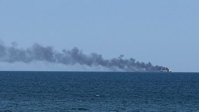According to the embassy statement, the accident occurred on Saturday when the ship MV AGN Ragnar was hit in the port of Odessa, (Reuters/Representative)