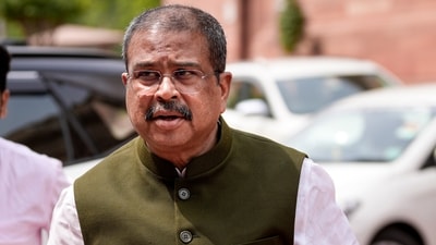 Union education minister Dharmendra Pradhan said his resignation was aimed at safeguarding students' interests amid the NEET controversy.