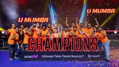 The triumph saw U Mumba draw level with Goa as the competition's most successful franchise, with two titles each. (Butterfly UTT)