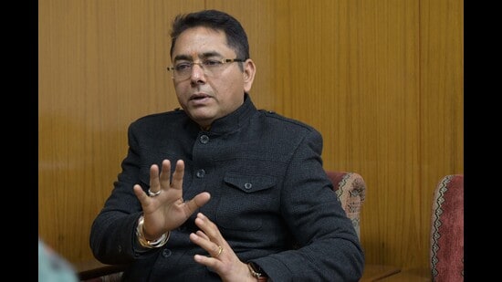 Aman Arora said the chief minister Bhagwant Mann-led government had already accepted several demands of the employees, including providing jobs to thousands of youth and regularising temporary workers. (HT)