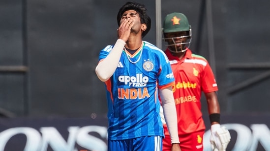 IND vs ZIM Highlights, 3rd T20I:  Mayank Yadav picked up three wickets.