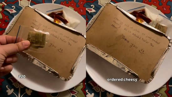 The thoughtful gesture has won praise on social media.