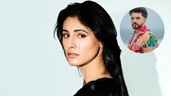 Actor Saanvie Tallwar, (inset) Karan Kundrra