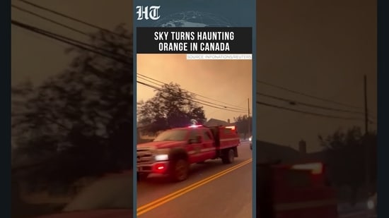 Orange Apocalypse In Canada: Wildfires Turn British Columbia Skies Eerie And Unnatural