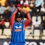 <p>టీమిండియా యంగ్ ఓపెనర్ వైభవ్ సూర్యవంశీ మరోసారి చెలరేగాడు. జింబాబ్వేతో మూడో టీ20లో ధనాధన్ బ్యాటింగ్ తో సత్తాచాటాడు. </p>