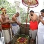 శ్రీవారి పాదాల చెంత ఛత్రస్థాపనోత్సవం