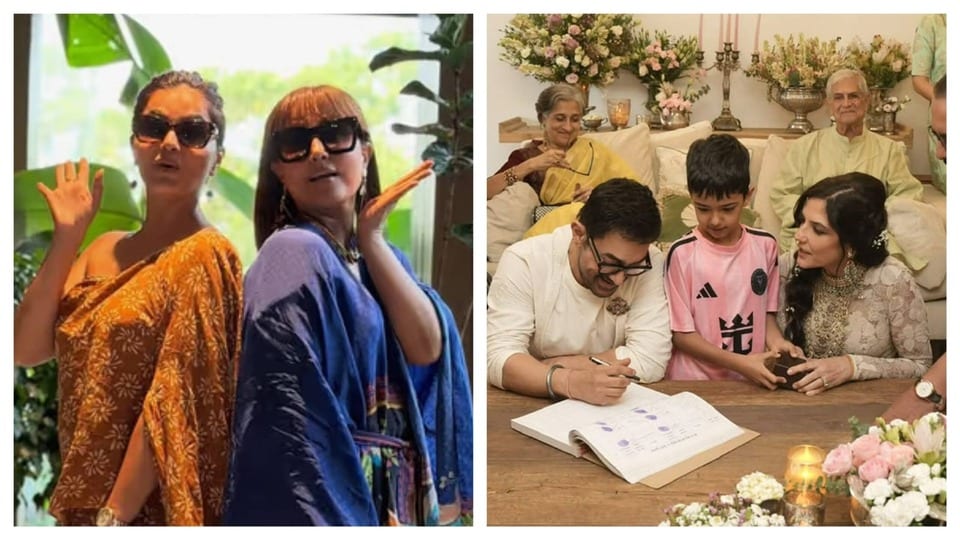 ‘আমাদের সমাজ ভালো চোখে দেখে না’, আমিরের ৩য় বিয়ে নিয়ে ‘পরনিন্দা পরচর্চা’ হিনা-রুবিনার!