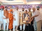Addressing a gathering at blood donation camp organised by the Navya Helping Hands Foundation in Phagwara on Sunday, Saini alleged that major irregularities had surfaced in the examination process carried out by the Punjab government. (HT photo)