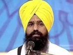 Akal Takht acting jathedar Giani Kuldeep Singh Gargaj Akal Takht acting jathedar Giani Kuldeep Singh Gargaj