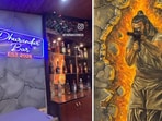 Rakesh Bedi gave a tour of the Dhurandhar bar.