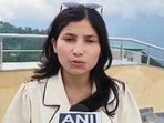 Former President of Bharatiya Janata Yuva Morcha (BJYM) Manika Rana. 