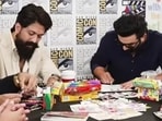 Ranbir Kapoor and Yash's colouring challenge video melts hearts.