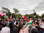 Several students from Pune who had joined the protest at Jantar Mantar, Delhi, recounted their experience. (HT)
