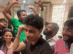 CJP celebration videos spark controversy after Jantar Mantar protest. Spokespersons Saurav Das and Ashutosh Ranka seen dancing.