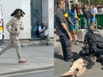  The identity of the suspect and his motive were not immediately clear.