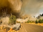 Valley Springs Fire, a vegetation fire, has broken out in Spokane County, Washington.