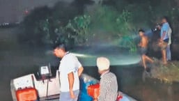 One drowns, 3 missing in Yamuna at Geeta Colony One drowns, 3 missing in Yamuna at Geeta Colony
