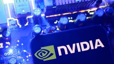 Nvidia's $750B AI deal spree has sparked fears of an AI bubble and circular financing as it expands investments in OpenAI, SK Group and AI infrastructure. (Reuters/Dado Ruvik/Illustration/File Photo) (Reuters)