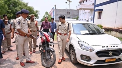 Police took a real estate businessman into custody after he allegedly fired outside a badminton academy in Kurnool, representational image Police took a real estate businessman into custody after he allegedly fired outside a badminton academy in Kurnool, representational image