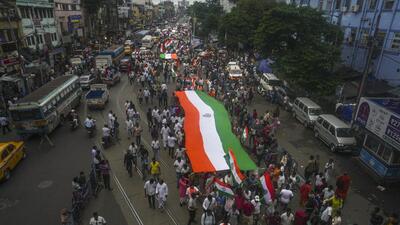 Bengal chief minister Suvendu Adhikari, who was touring north Bengal, also referred to the “tukde tukde gang” in his statements. (PTI)