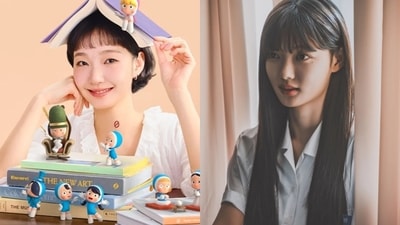 Kim Go Eun in season 3 of Yumi's Cells and Kim You Jung in Dear X.