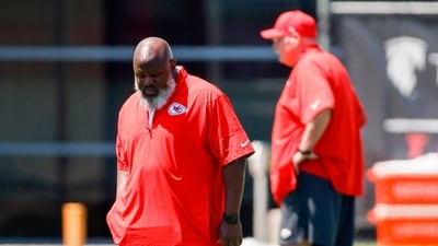 Mia Bieniemy, the wife of Chiefs' offensive coordinator Eric Bieniemy, was shot at their residence in Virginia. (AP)