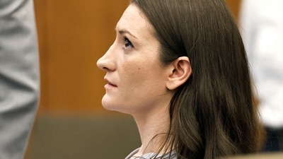 Lindsay Clancy sits as jury selection starts in her murder trial where she is charged in the 2023 killing of her three children, Monday, July 20, 2026, in Plymouth Superior Court in Plymouth, Mass. (Greg Derr/The Patriot Ledger via AP, Pool) (Greg Derr/Pool The Patriot Ledge) Lindsay Clancy sits as jury selection starts in her murder trial where she is charged in the 2023 killing of her three children, Monday, July 20, 2026, in Plymouth Superior Court in Plymouth, Mass. (Greg Derr/The Patriot Ledger via AP, Pool) (Greg Derr/Pool The Patriot Ledge)