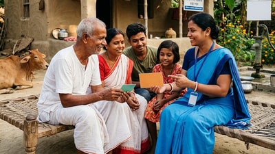 ‘মুখ্যমন্ত্রী স্বাস্থ্যবিমা যোজনা’ চালু করা হচ্ছে পশ্চিমবঙ্গে। (ছবিটি প্রতীকী, সৌজন্যে ন্যানো ব্যানানা দিয়ে তৈরি) ‘মুখ্যমন্ত্রী স্বাস্থ্যবিমা যোজনা’ চালু করা হচ্ছে পশ্চিমবঙ্গে। (ছবিটি প্রতীকী, সৌজন্যে ন্যানো ব্যানানা দিয়ে তৈরি)