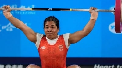 Gyaneshwari Devi leads India's hopes on Day 5. (X images) Gyaneshwari Devi leads India's hopes on Day 5. (X images)