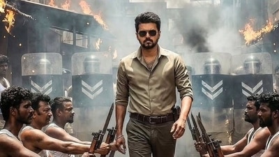Vijay plays the lead role in H Vinoth's Jana Nayagan.