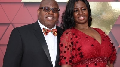 Mia Bieniemy, 57, is a private individual who dedicates her life to caregiving, including managing her son Eric III's medical needs. Mia and Eric's relationship began during his NFL career, culminating in a quiet marriage and a long-lasting partnership. (@officer_Lew) Mia Bieniemy, 57, is a private individual who dedicates her life to caregiving, including managing her son Eric III's medical needs. Mia and Eric's relationship began during his NFL career, culminating in a quiet marriage and a long-lasting partnership. (@officer_Lew)