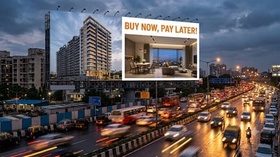 Mumbai real estate market is witnessing a resurgence of 'Buy Now, Pay Later' (BNPL) schemes this monsoon, with developers luring homebuyers ahead of the festive season. (Picture for representational purposes only) (Gemini Generated Photo )