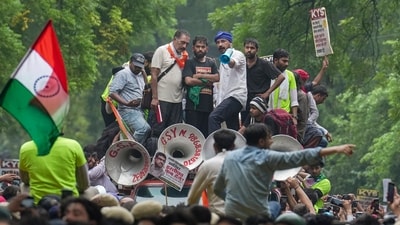 Dipke is a 30-year-old Indian political communication strategist and founder of the CJP. (PTI Photo)