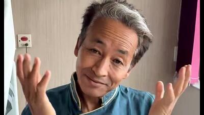 Transferred to Medanta on Delhi High Court orders, Wangchuk thanked supporters and said he was regaining strength gradually. (Sonam Wangchuk X/ANI Video Grab)