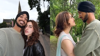 Cricketer Arshdeep Singh has made it Insta-official with actor Samreen Kaur (Photo: Instagram) Cricketer Arshdeep Singh has made it Insta-official with actor Samreen Kaur (Photo: Instagram)