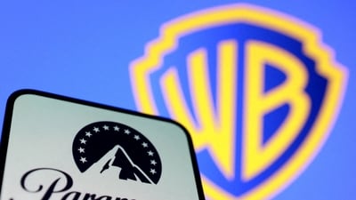 Paramount paused its $111 billion Warner Bros. merger to fast-track a court trial as states challenge the deal over competition concerns and antitrust issues. (REUTERS/Dado Ruvic/Illustration/File Photo/File Photo) (REUTERS)