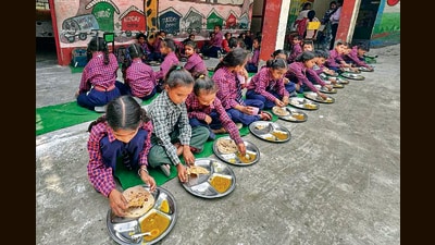 With no funds released for nearly two months, schools have been relying on local vendors to procure daily essentials on credit. (HT PHOTO) With no funds released for nearly two months, schools have been relying on local vendors to procure daily essentials on credit. (HT PHOTO)