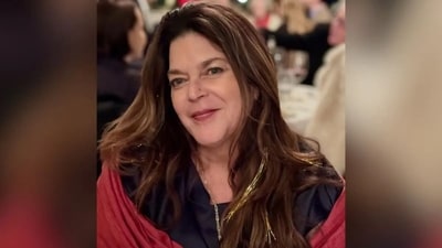 Annie Guthrie has dinner with her mother Nancy the night before the latter was reported missing. (X/@BCEinvestigates)