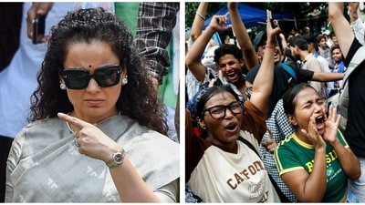 Kangana Ranaut has commented on Gen Z protestors getting beaten on the streets.