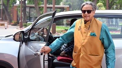 In his latest lighthearted reply to Shashi Tharoor's X post, Ishaan joked that his father's comeback "wasn't that witty" by his usual standards. (File Photo/ANI) In his latest lighthearted reply to Shashi Tharoor's X post, Ishaan joked that his father's comeback "wasn't that witty" by his usual standards. (File Photo/ANI)