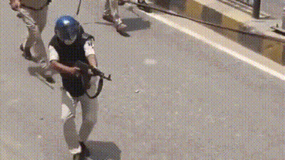 . At least three students were injured in alleged police firing in Siwan, officials aware of the matter told Hindustan Times. (X/@AamAadmiParty) . At least three students were injured in alleged police firing in Siwan, officials aware of the matter told Hindustan Times. (X/@AamAadmiParty)