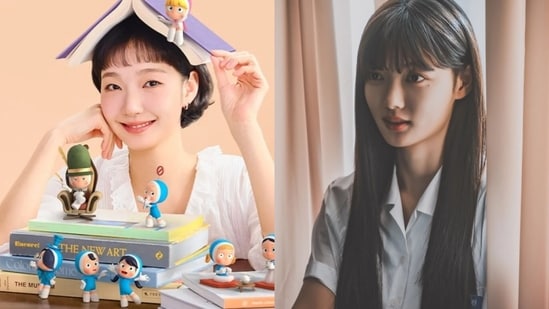 Kim Go Eun in season 3 of Yumi's Cells and Kim You Jung in Dear X.