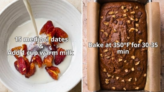 Dr Sethi's date loaf recipe can be prepared in approximately 40 minutes.
