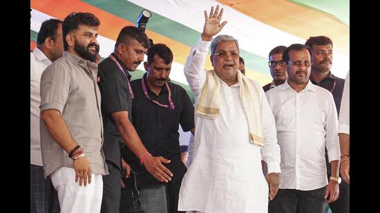 The 79-year-old leader — the longest-serving CM in a state where governance has historically been fractured and chaotic — not only built his brand around his humble beginnings but also stitched together a coalition of backward castes, Dalits and Muslims that propelled the Congress to its biggest victory in a generation in 2023. (PTI)