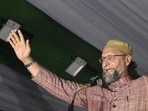 AIMIM chief Asaduddin Owaisi at a rally in Moradabad on July 25. (FILE PHOTO)