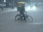 Delhi is expected to receive more rainfall this week. (HT PHOTO)